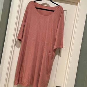 J Jill Casual Pink Dress, XL